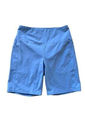 RBX Live Life Active Light Blue Biker Shorts with Pockets Size L